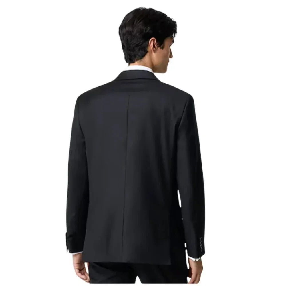 NWT JCREW Thompson Tuxedo Peal Lapel Jacket Mens 38 S Black Wool Slim Fit AZ235